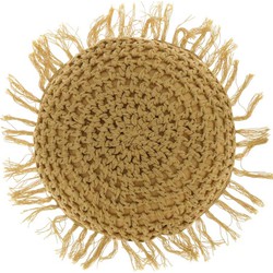 Unique Living - Kussen Tufo 45cm Ø Taffy