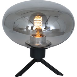 Steinhauer tafellamp Reflexion - zwart - metaal - 22 cm - E27 fitting - 2681ZW