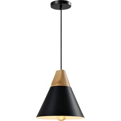QUVIO Hanglamp langwerpig zwart - QUV5159L-BLACK