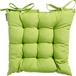 Madison Toscane Kussen - Panama Lime - 46x46 - Groen