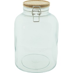 Clayre & Eef Voorraadpot  2800 ml Glas Voorraadbus