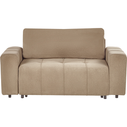 Beliani INNVIK - Slaapbank-Bruin-Polyester