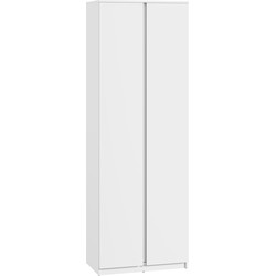 Meubella - Kledingkast Santiago - Wit - 69 cm