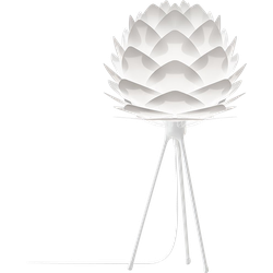 Silvia Mini tafellamp white - met tripod wit - Ø 32 cm