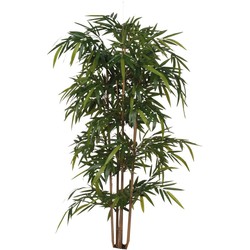 Mica Decorations Bamboe Kunstplant - 180 cm - Polyester - Groen