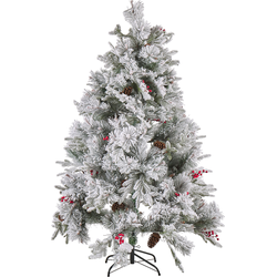 MASALA - Kerstboom - Wit - 180 cm - Synthetisch materiaal