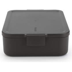 Make and Take Lunchbox large kunststof Dark Grey - Brabantia