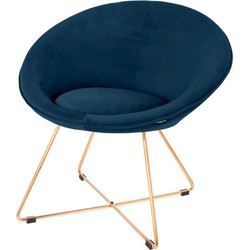 Riverdale Luca Fauteuil Donkerblauw