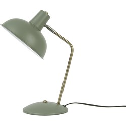Tafellamp Hood - IJzer mat Jungle Groen - 37,5x19,5cm