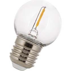 Groenovatie E27 LED Filament Kogellamp G40 1W Extra Warm Wit