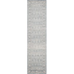 Safavieh Vintage Inspired Indoor Woven Area Rug, Archive Collection, ARC674, in Blauw & Grijs, 66 X 244 cm