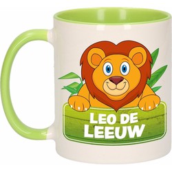 Dieren mok /leeuwen beker Leo de Leeuw 300 ml - Bekers