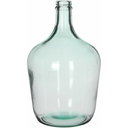 Mica Decorations Fles vaas Diego - 40 x 56 cm - transparant - glas - Vazen