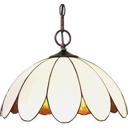 Lumilamp Hanglamp Tiffany Wit Metaal