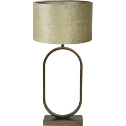 Tafellamp Jamiri/Gemstone - Ant, Brons/Messing - Ø30x67cm