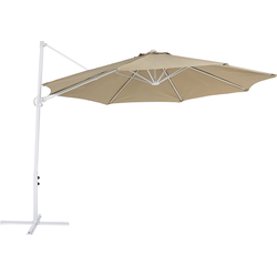 Beliani SAVONA II - Cantilever parasol-Beige-Polyester