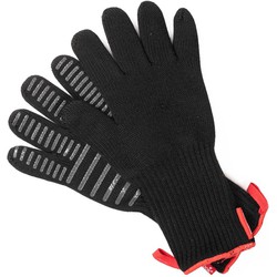 Premium handschoenen zwart 33cm