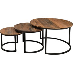 Livingfurn Dakota Jerrel Set of 3