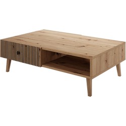 Meubella Salontafel Bali - Eiken - 102 cm