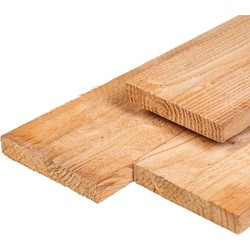 Plank geschaafd/fijnbezaagd 2,8 x 24,5 x 400 cm - Gardenlux