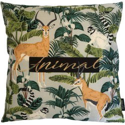 Animal Jungle | 45 x 45 cm | Kussenhoes | Katoen/Linnen