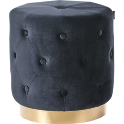 CARROLLTON - zwart - Paars - 40 cm - Fluweel