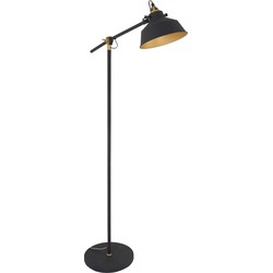 Staande lamp met gouden details Mexlite Nové Goud