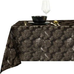 Unique Living | Tafelkleed Sid 150x300cm black