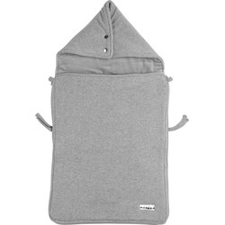 Meyco voetenzak Knit basic - Grijs Melange
