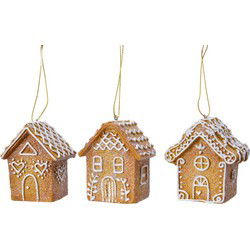 Koekehuis poly l5,5b4h7 cm bruin a3