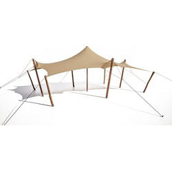Stretchtent 6x8 wit