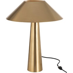 Tafellamp | metaal | goud | 39.5x39.5x (h)49 cm