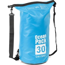Decopatent® Waterdichte Tas - Dry bag - 30L - Ocean Pack - Dry Sack - Survival Outdoor Rugzak - Drybags - Boottas - Zeiltas -Blauw