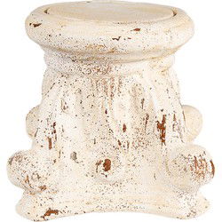 Clayre & Eef Plantentafel Beige Keramisch materiaal