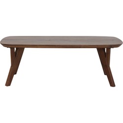 Light & Living - Salontafel QUENZA - 120x65x40cm - Bruin