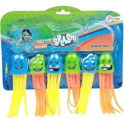 Splash Opduik Octopussen 6 Stuks