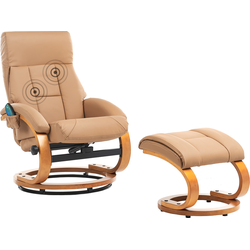 FORCE - Fauteuil - Zandbeige - Kunstleer