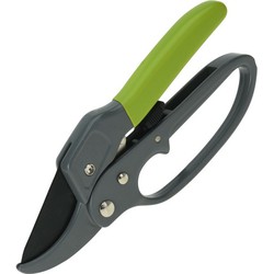 Pro Garden Snoeischaar/takken/rozen knipschaar - groen - 20 cm - Snoeischaren