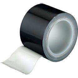 Watervast textband 38mmx4m zwart