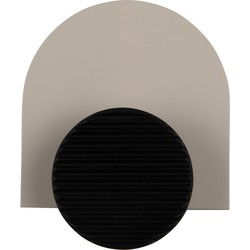 Present Time - Coat Hanger Single Knob - Warmgrijs
