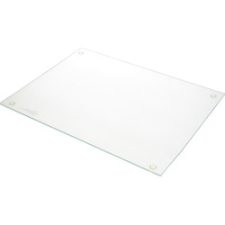 2x Glazen snij/serveerplanken 30 x 40 cm - Snijplanken