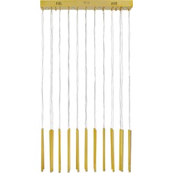 Kare Hanglamp Living Vegas Brass LED