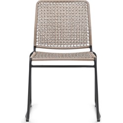 Riviera Maison Portofino Outdoor Stackable Dining Chair, graphite