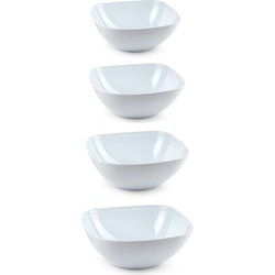 Set van 20x kunststof keuken schaaltjes formaten 2.7/1.8/1.15/0.68 liter - Kommetjes