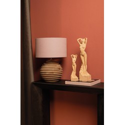 PTMD Deco Object Aleah - 11x10x50 cm - Poly - Bruin