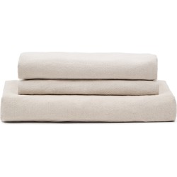 Kave Home - Beige hoes voor 3-zitsbank met kussens Zenira van katoen en linnen 230 cm