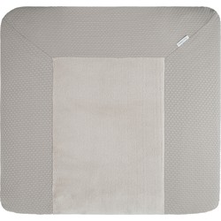 Baby's Only Gebreide baby aankleedkussenhoes - Waskussenhoes Sky - Urban Taupe - 75x85 cm