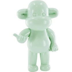 Ornament - Hang Loose Monkey Figurine 'The Legend' - Polyresin -Mintgreen - 11x7x19cm