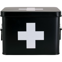 Present Time - Medicijnbox Cross Medium - Zwart