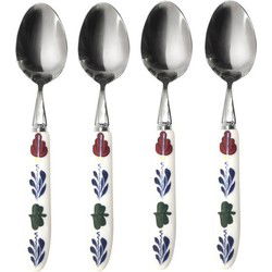 Boerenbont Dessertlepels 16cm set 4 Stuks